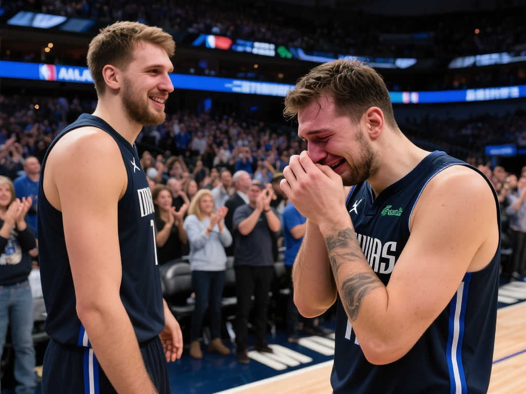 卢卡泪洒赛场,两万球迷共鸣!达拉斯上演NBA最感人重聚 卢卡泪洒赛场,两万球迷共鸣!达拉斯上演NBA最感人重聚